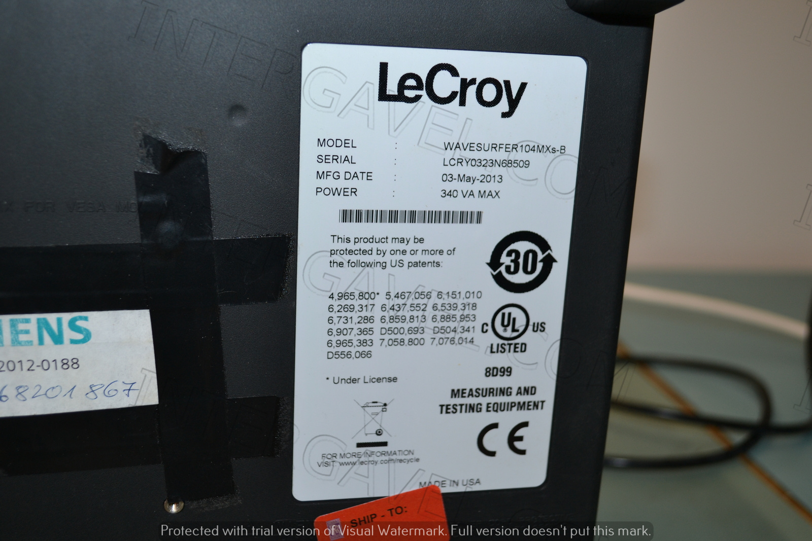 LeCroy oszcilloszkóp 5