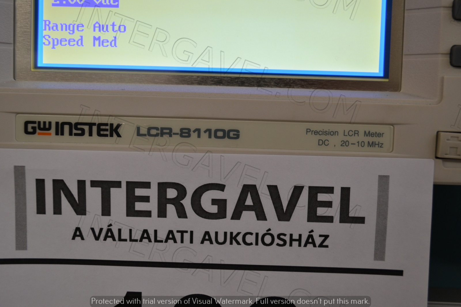 GW Instek LCR mérő 2