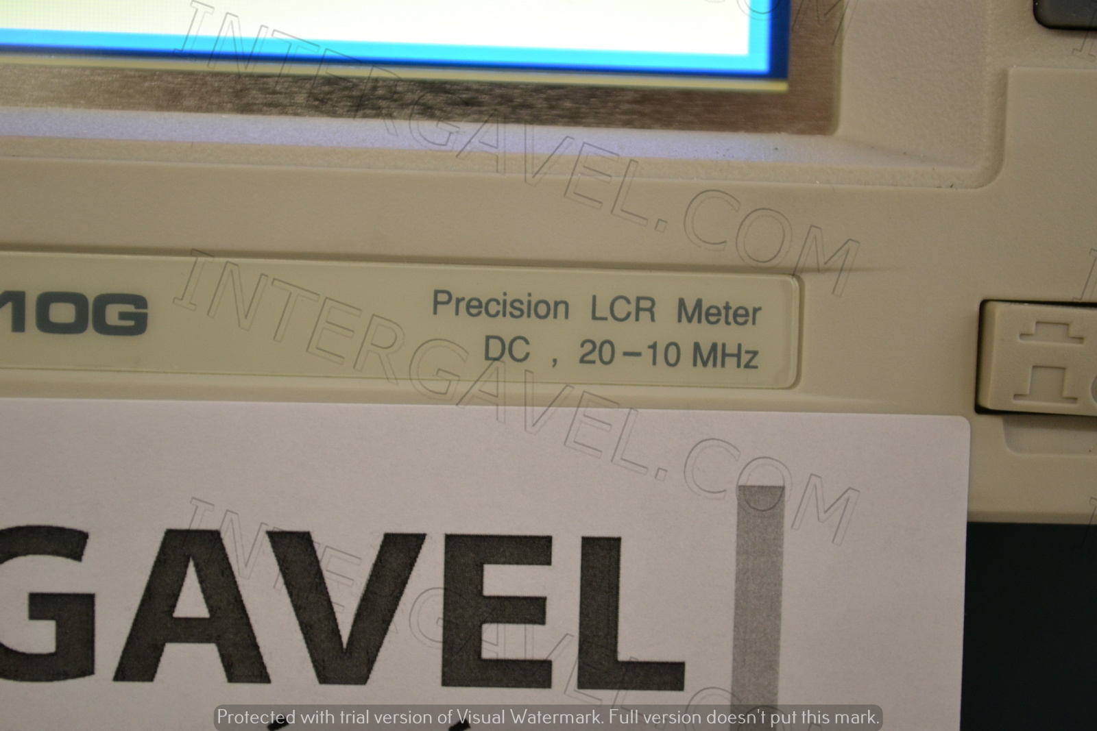 GW Instek LCR mérő 3