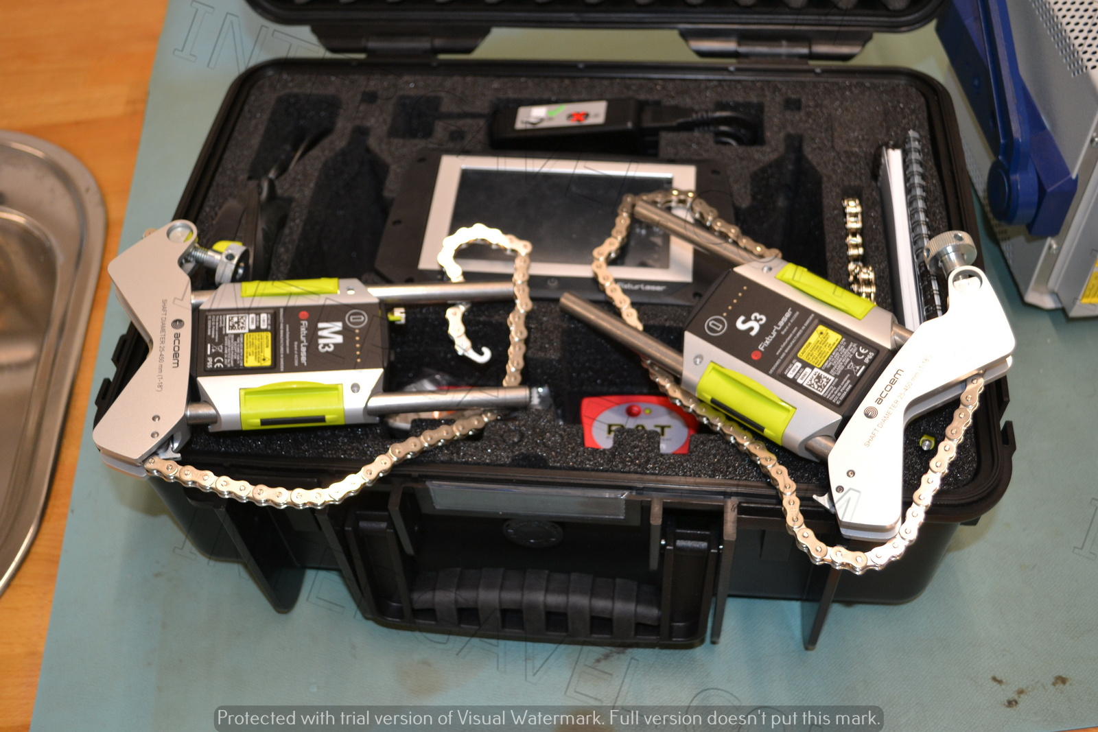 Acoem lézeres egytengelyűség mérő 3