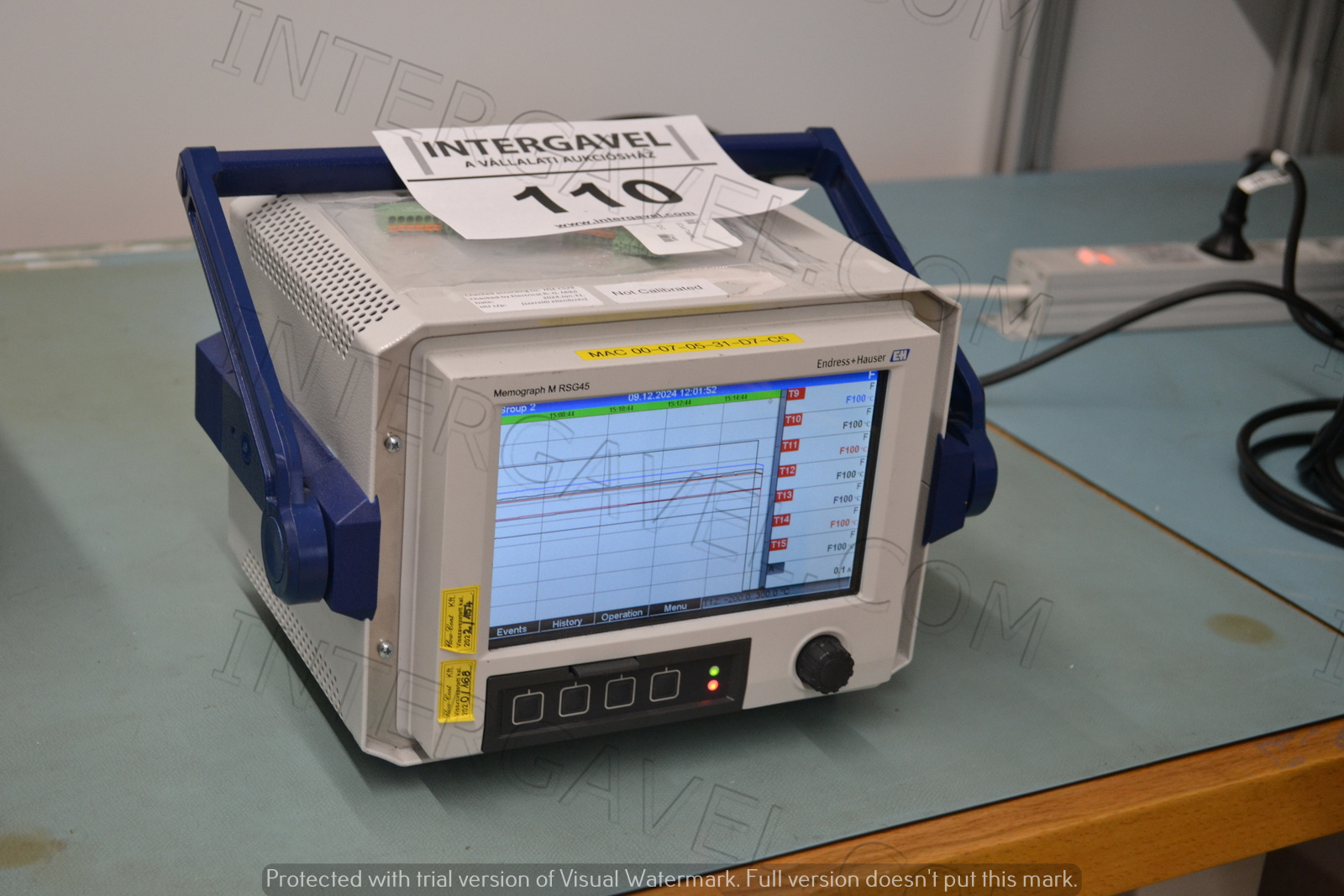 Endress+Hauser digitális adatgyűjtő 2