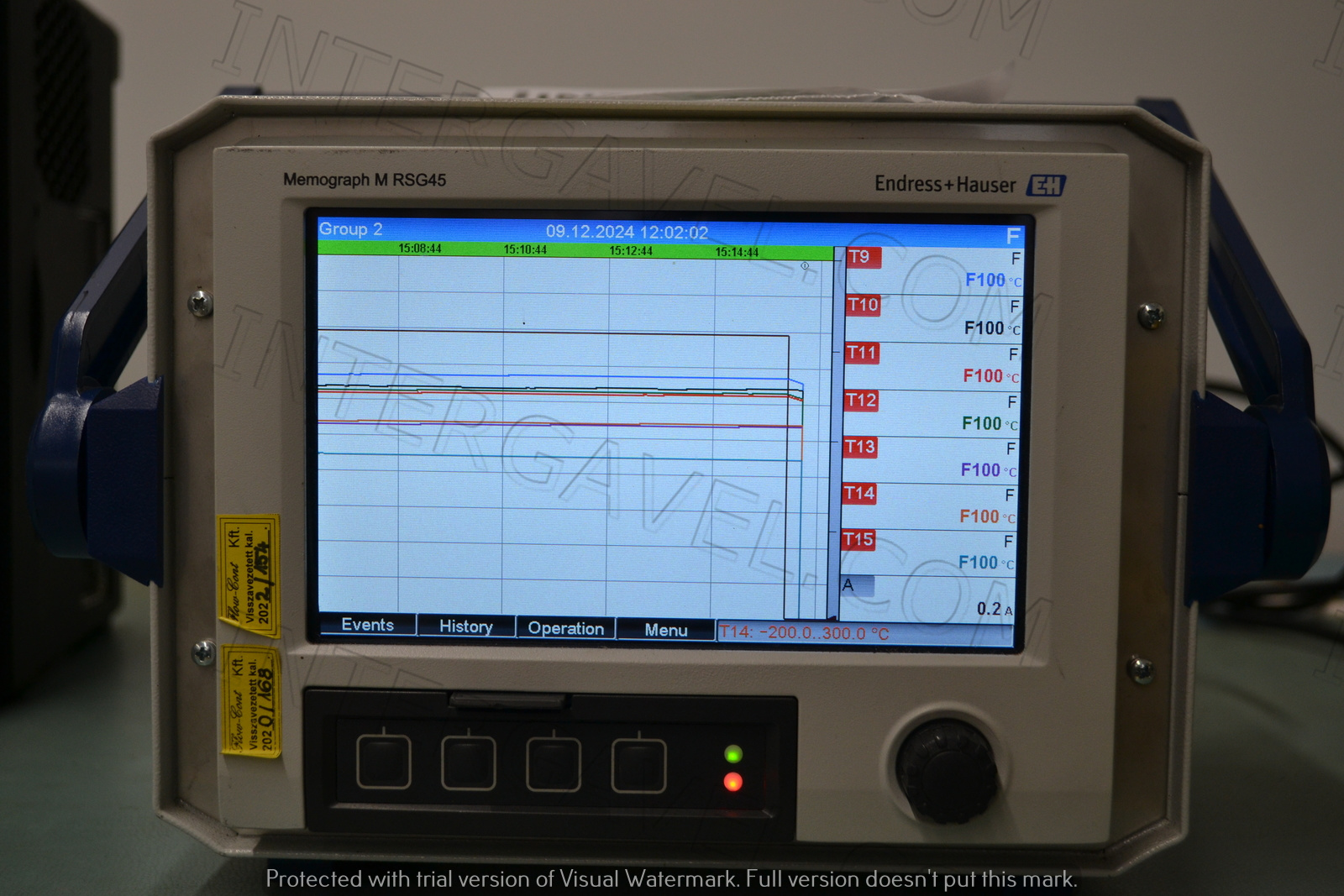 Endress+Hauser digitális adatgyűjtő 3
