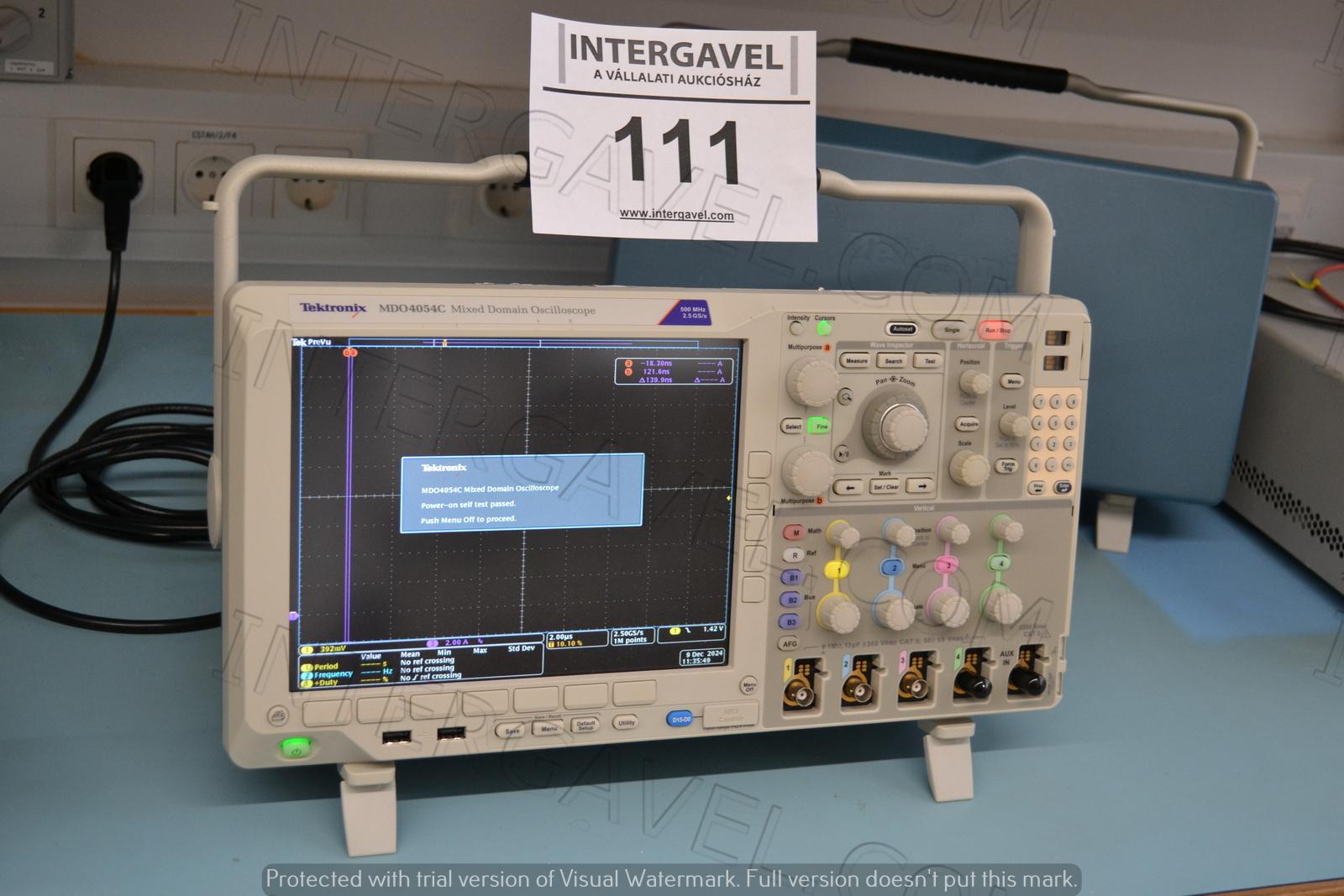 Tektronix mixed domain oszcilloszkóp 3