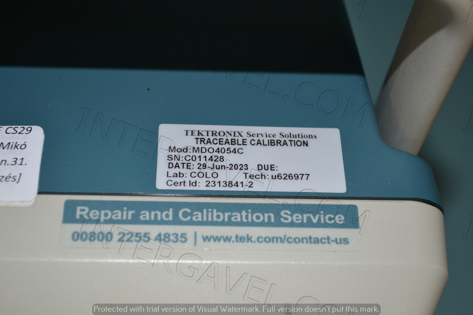 Tektronix mixed domain oszcilloszkóp 6