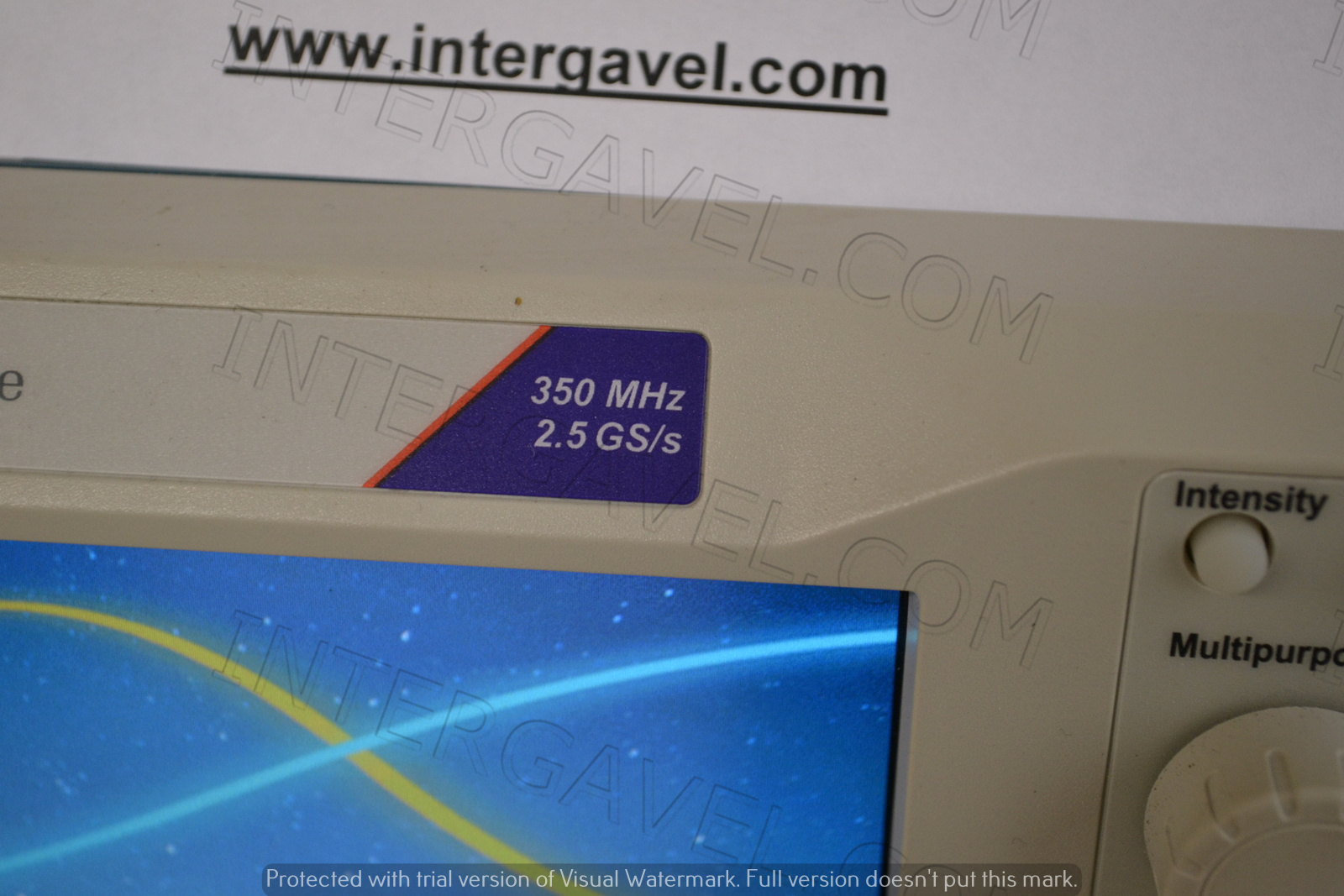 Tektronix mixed domain oszcilloszkóp 4