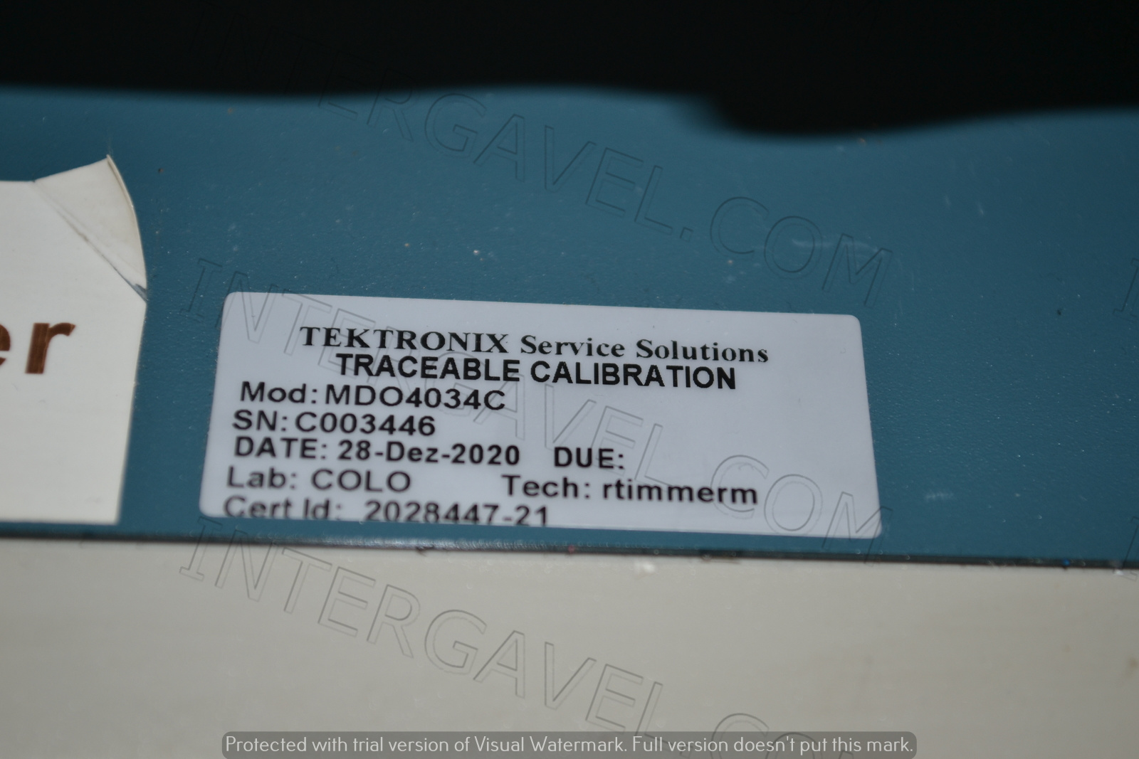 Tektronix mixed domain oszcilloszkóp 5