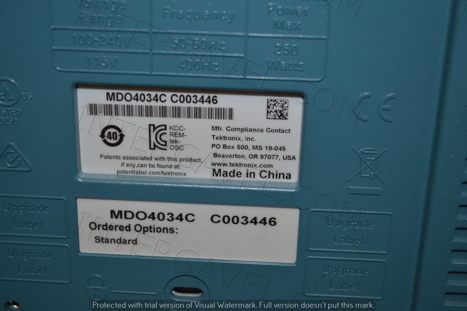 Tektronix mixed domain oszcilloszkóp 10