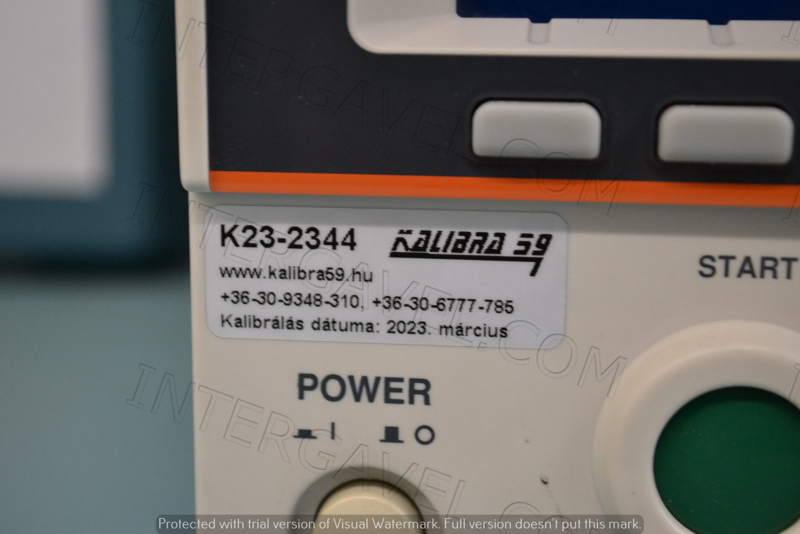 GW Instek átvezetés vizsgáló 5