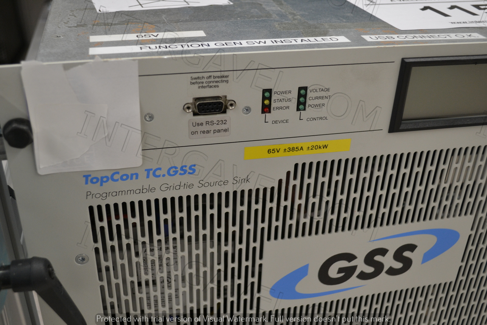 Regatron tápegység 3