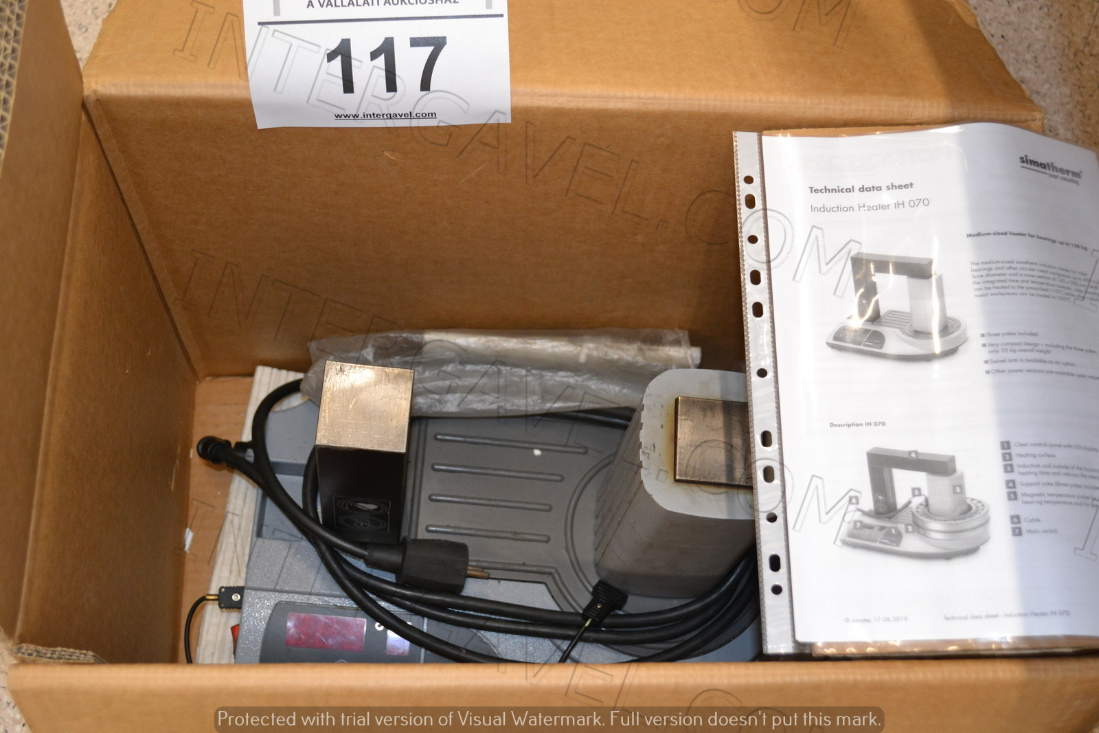 Simatherm indukciós csapágymelegítő 1