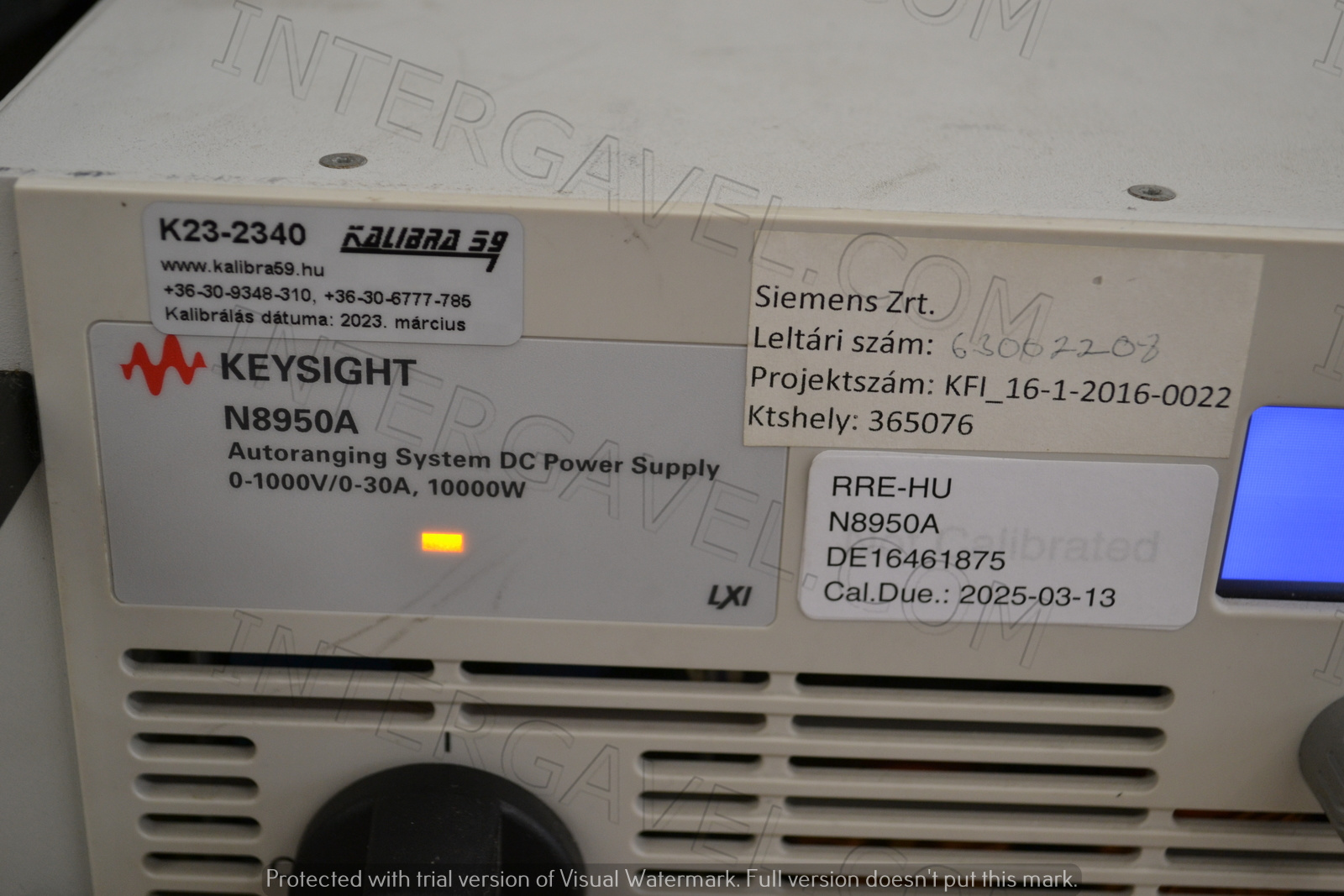 Keysight tápegység 2