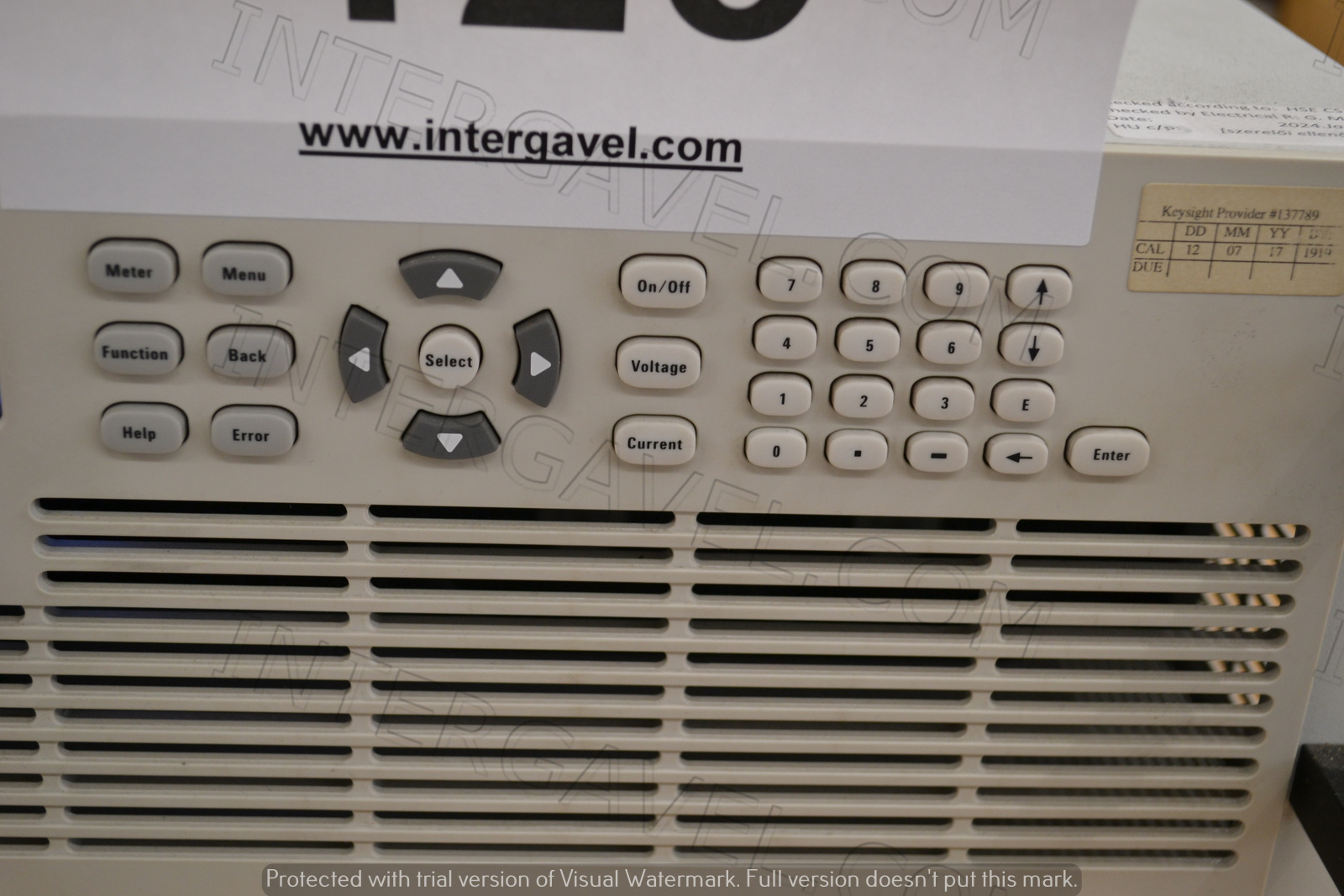 Keysight tápegység 3