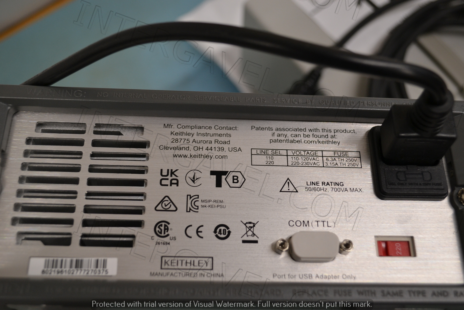 Keithley tápegység 3