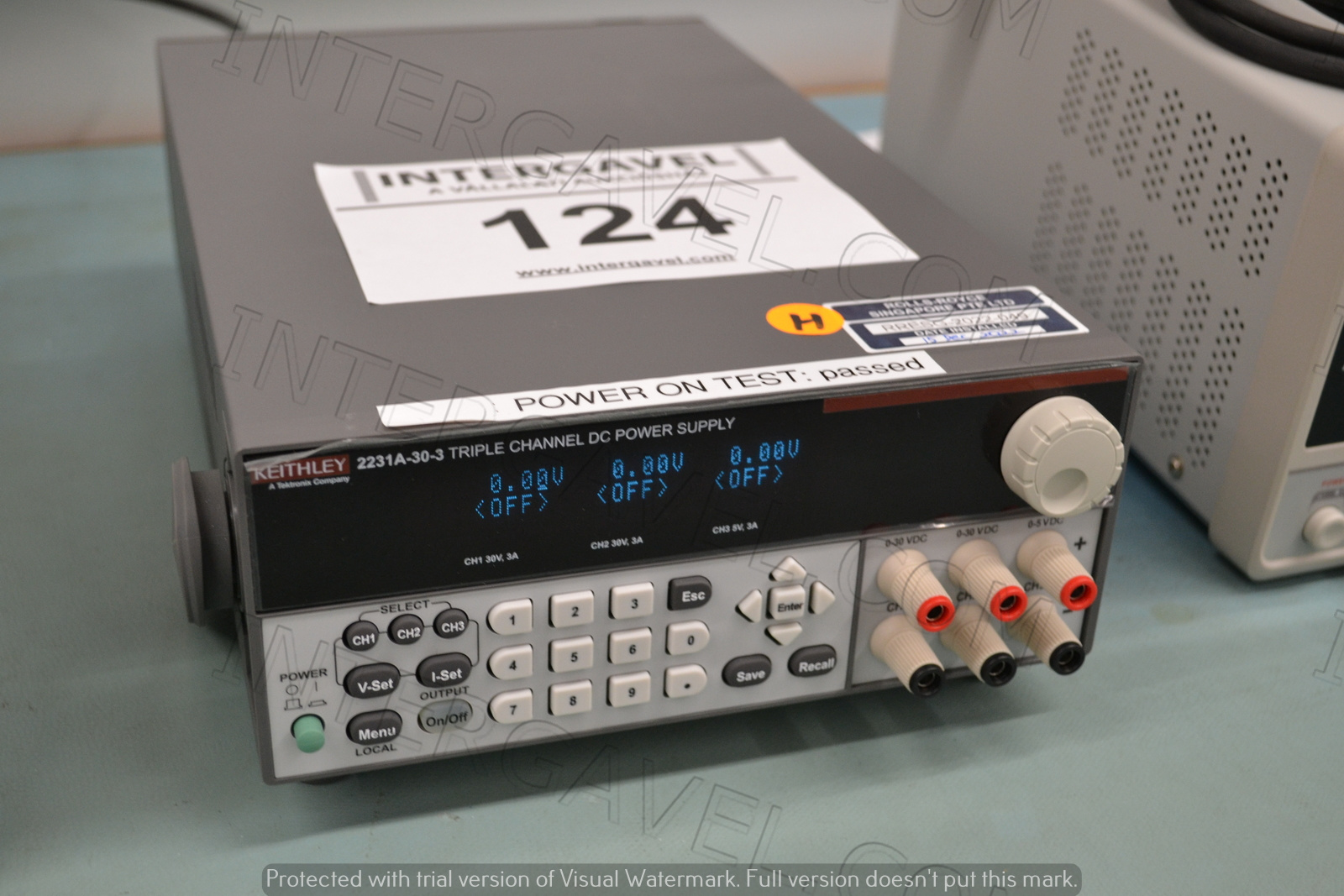 Keithley tápegység