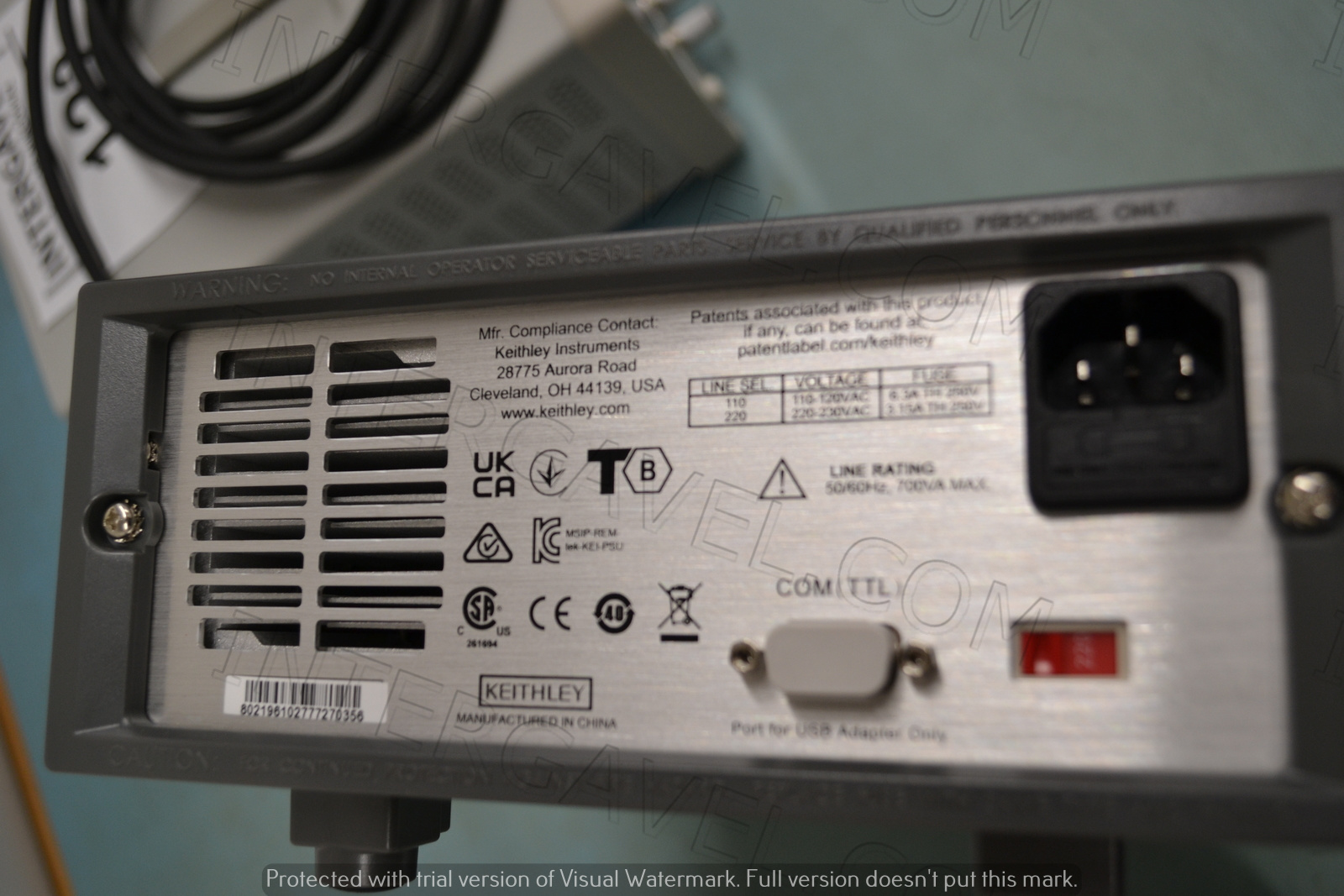 Keithley tápegység 3