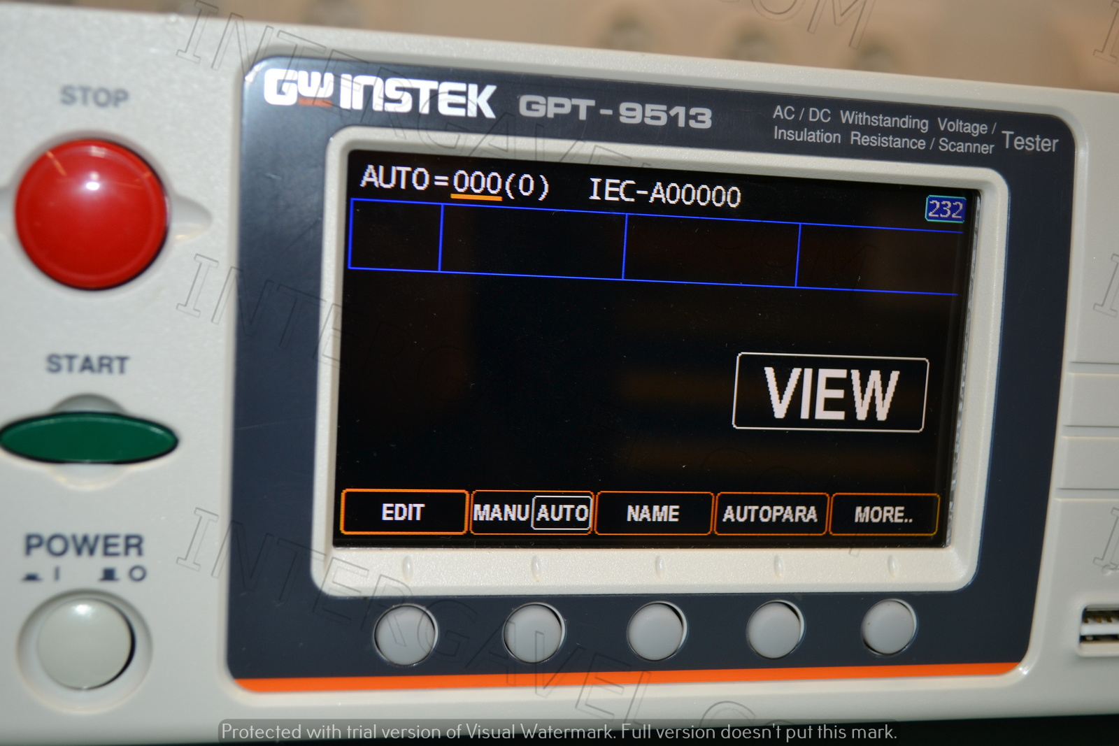 GW Instek átvezetés vizsgáló 3