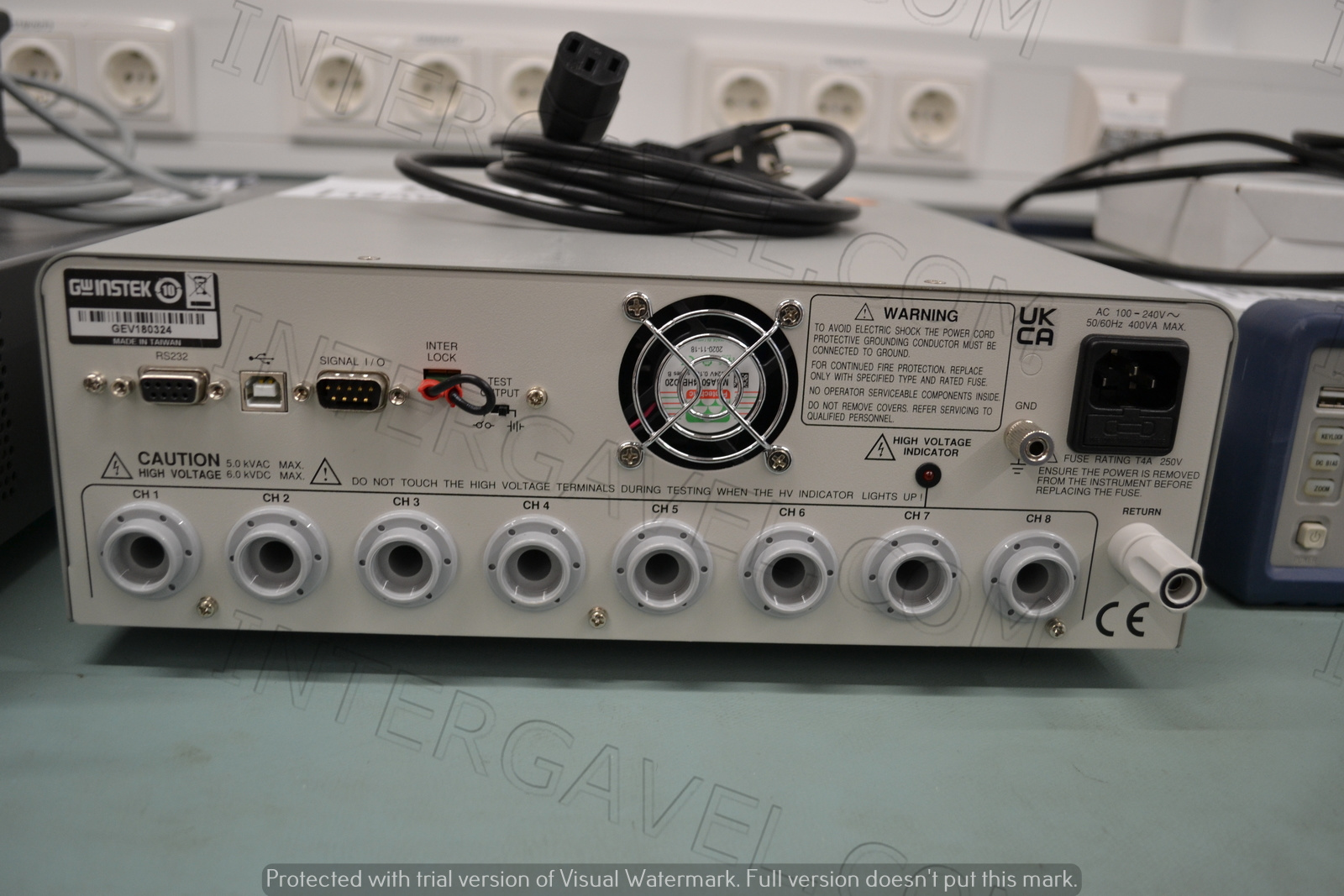 GW Instek átvezetés vizsgáló 5