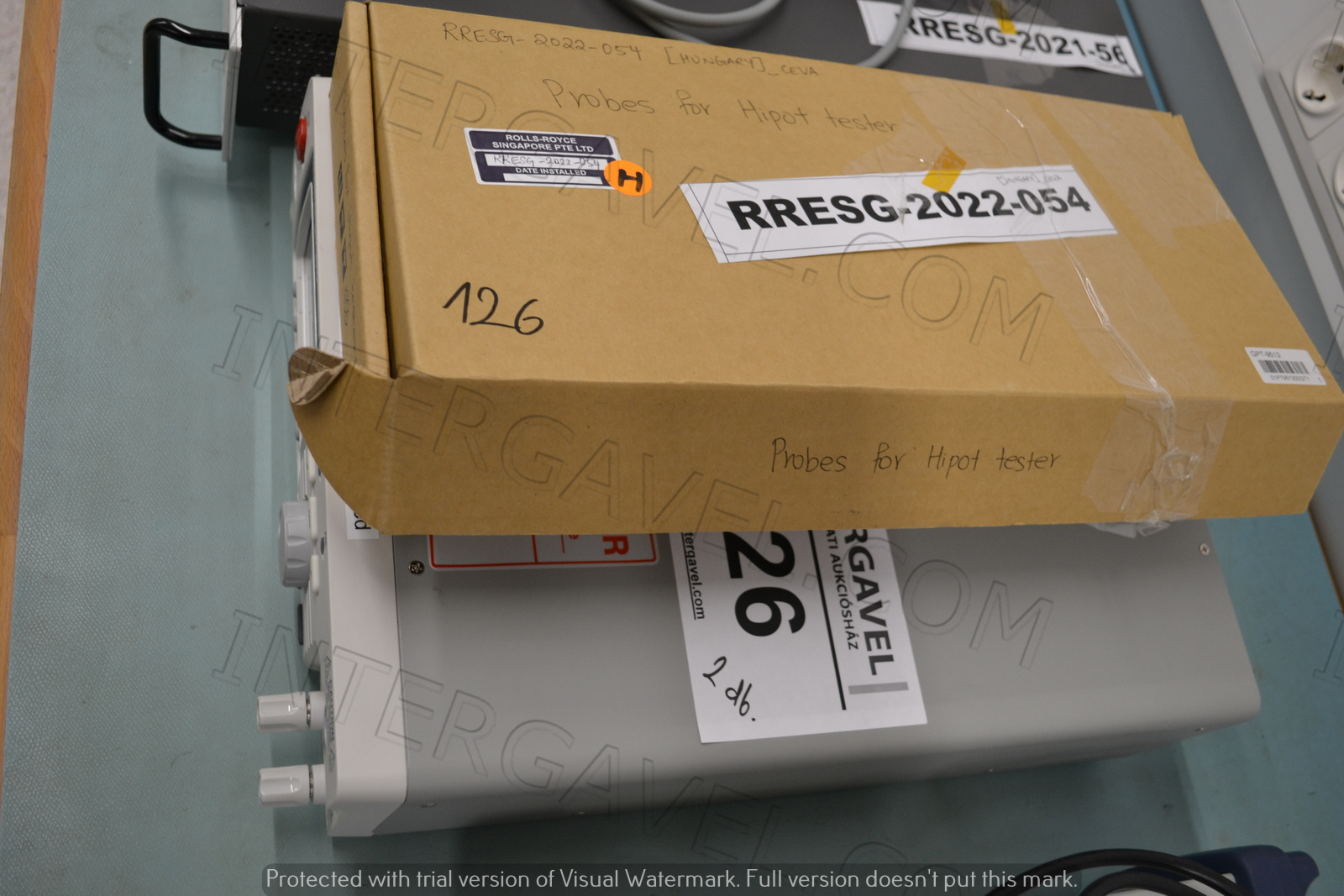 GW Instek átvezetés vizsgáló 7