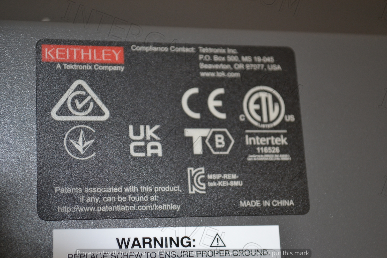 Keithley digitális multiméter 6