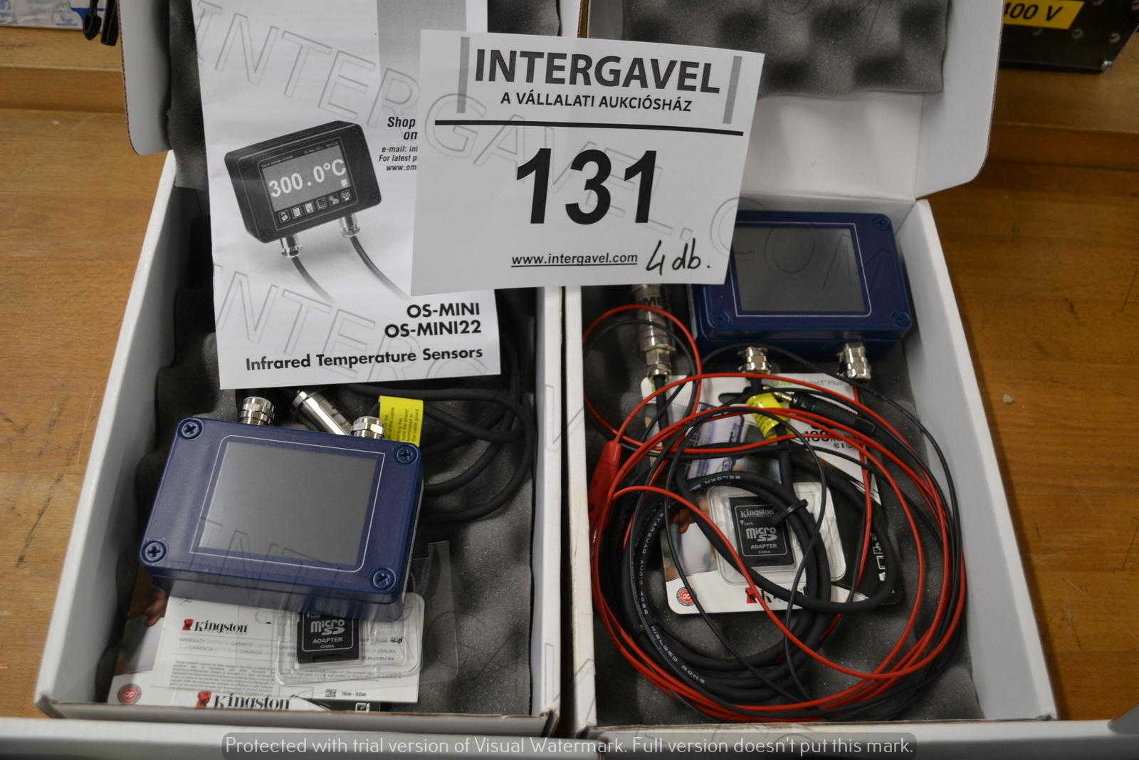 Omega optikai hőmérő szenzor 3