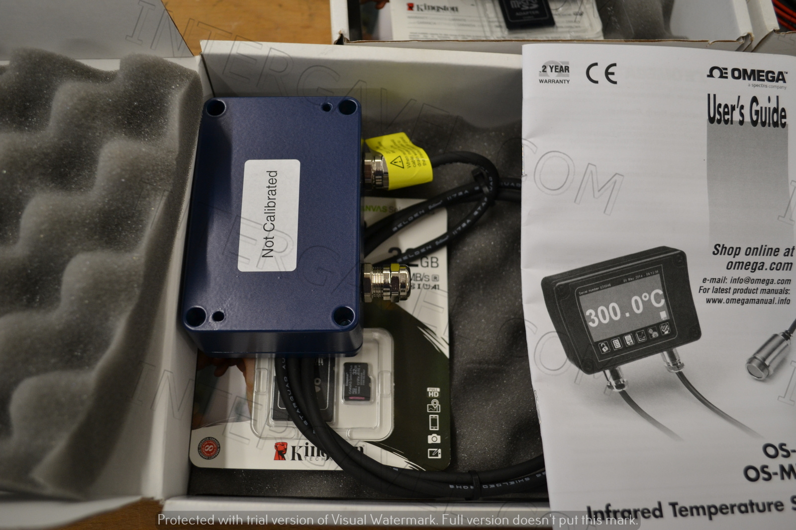 Omega optikai hőmérő szenzor 9