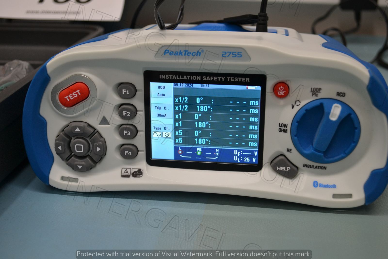 PeakTech hálózati biztonsági teszter 2