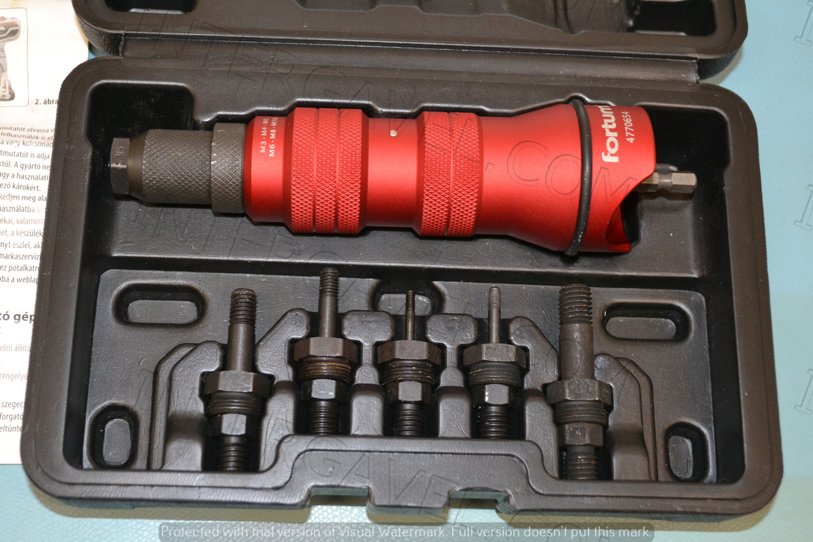 Fortum Professional szegecselő adapter 2