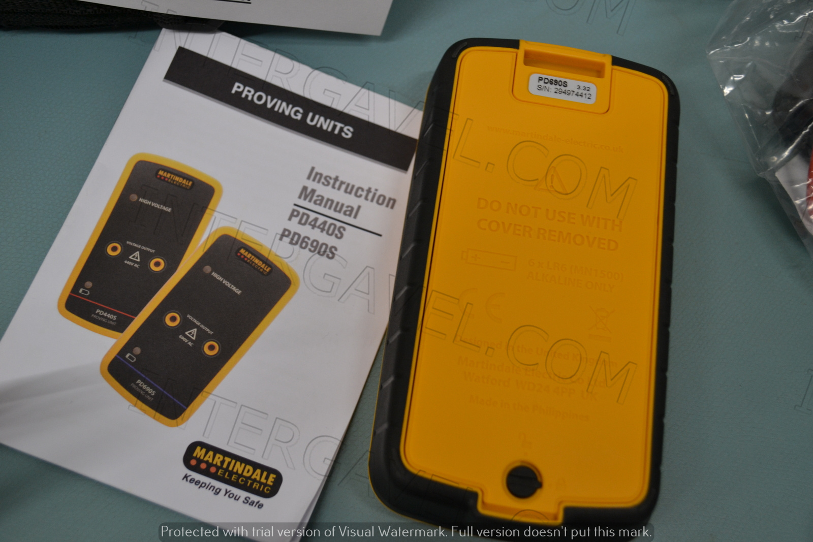 Martindale feszültségmérő 5