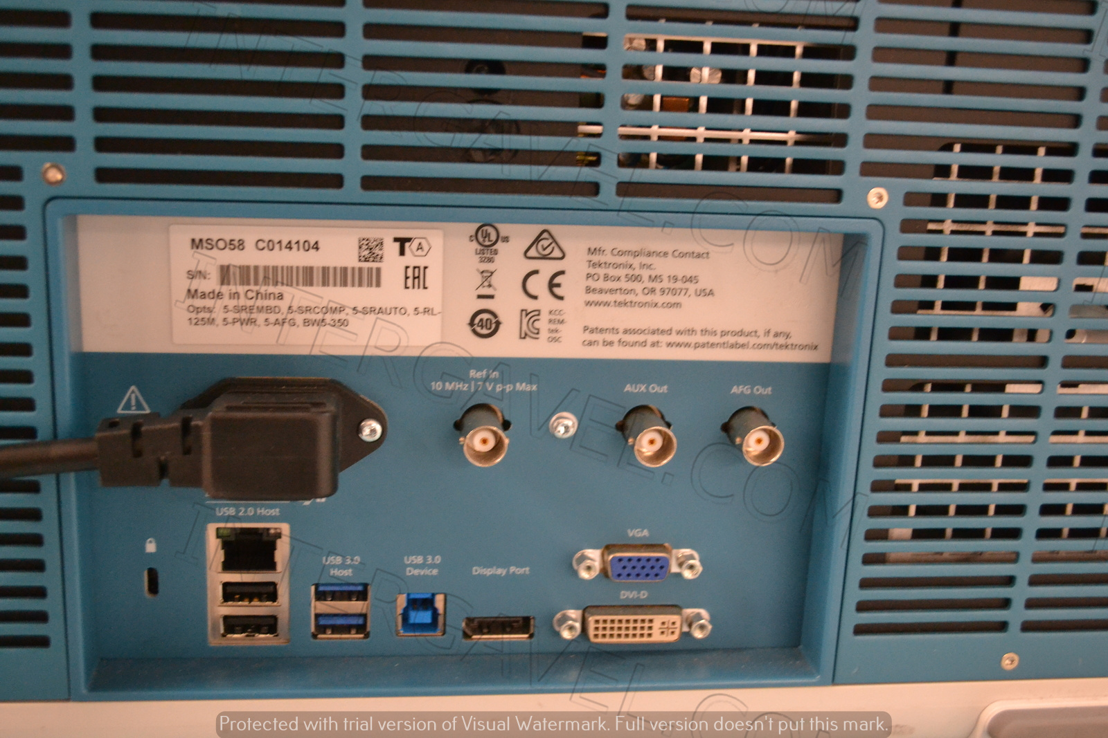 Tektronix oszcilloszkóp 6