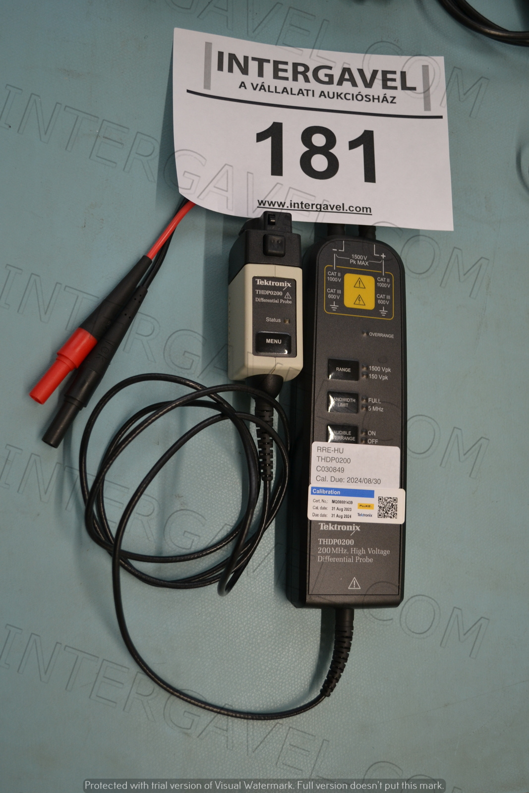 Tektronix magasfeszültség differenciál mérő