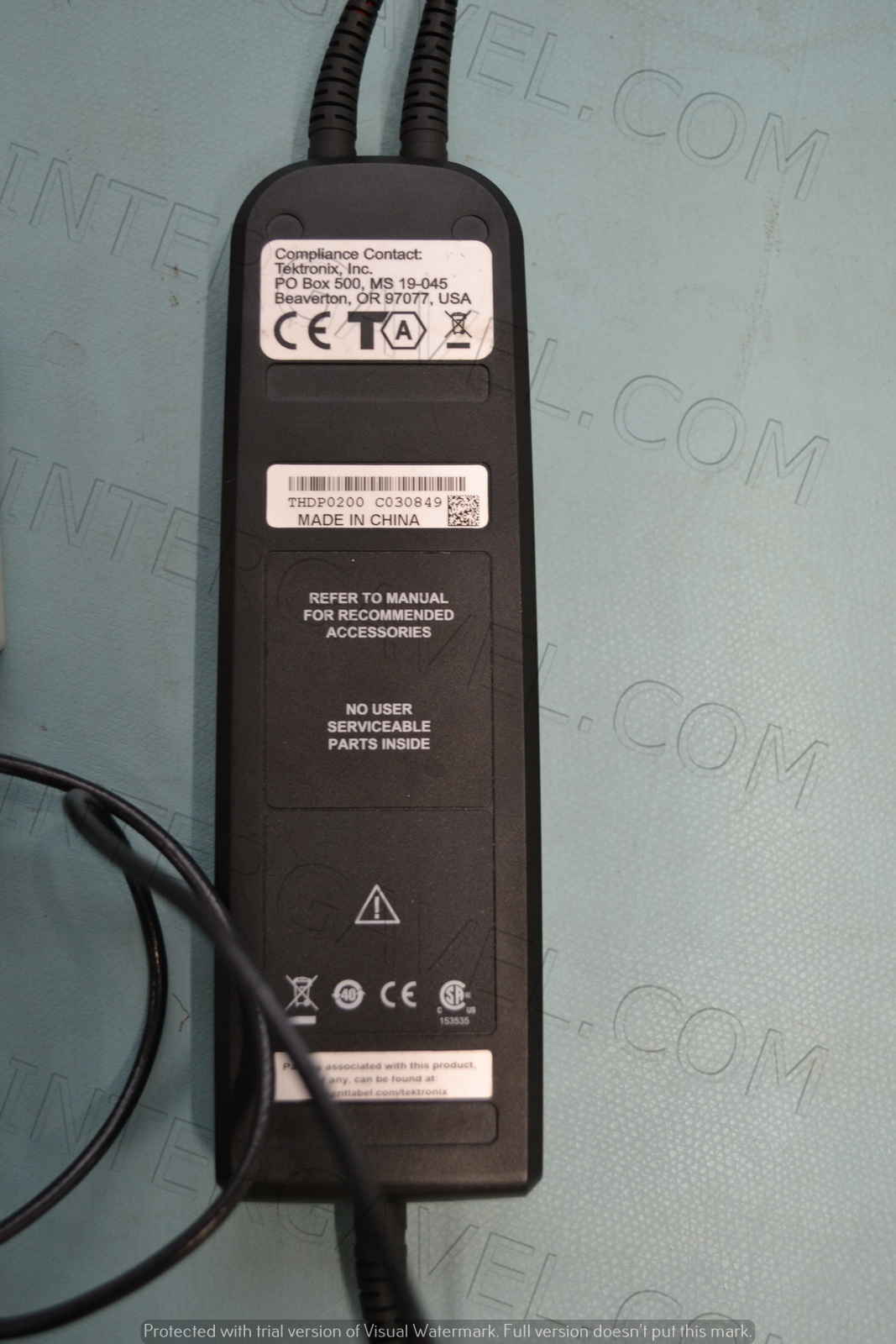 Tektronix magasfeszültség differenciál mérő 3