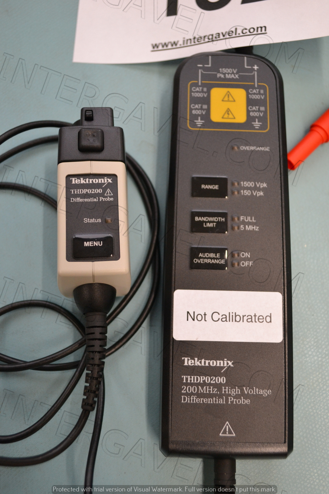 Tektronix magasfeszültség differenciál mérő 2