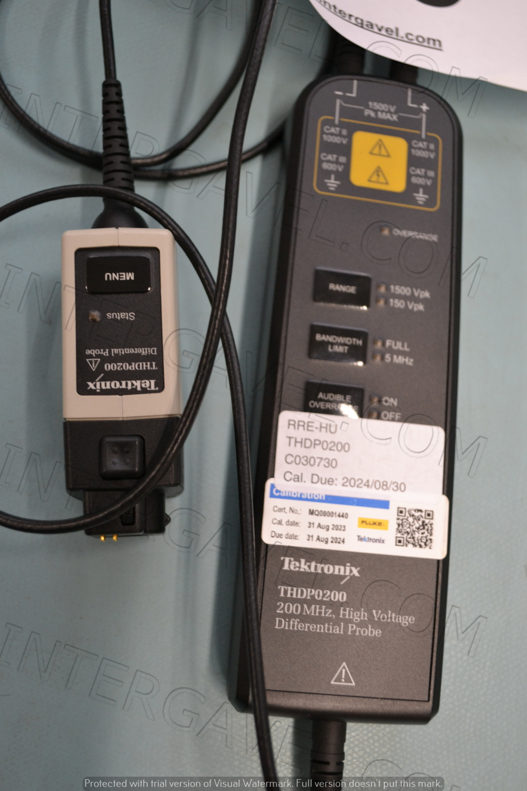 Tektronix magasfeszültség differenciál mérő 2