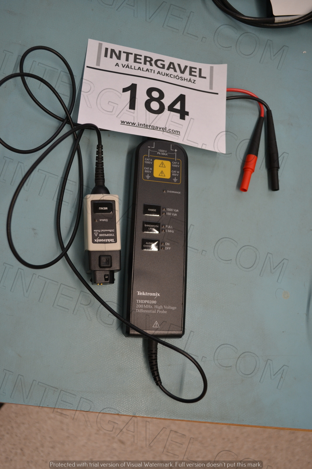 Tektronix magasfeszültség differenciál mérő