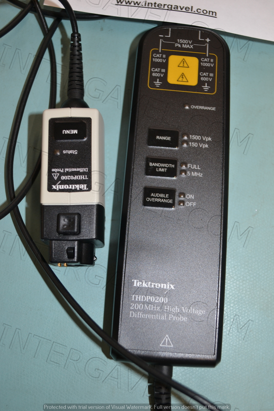 Tektronix magasfeszültség differenciál mérő 2