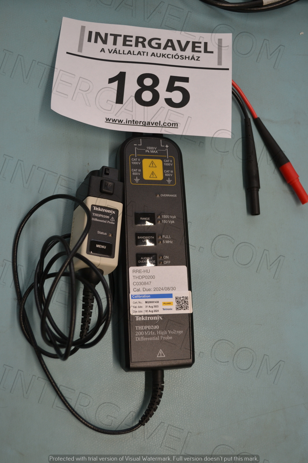 Tektronix magasfeszültség differenciál mérő