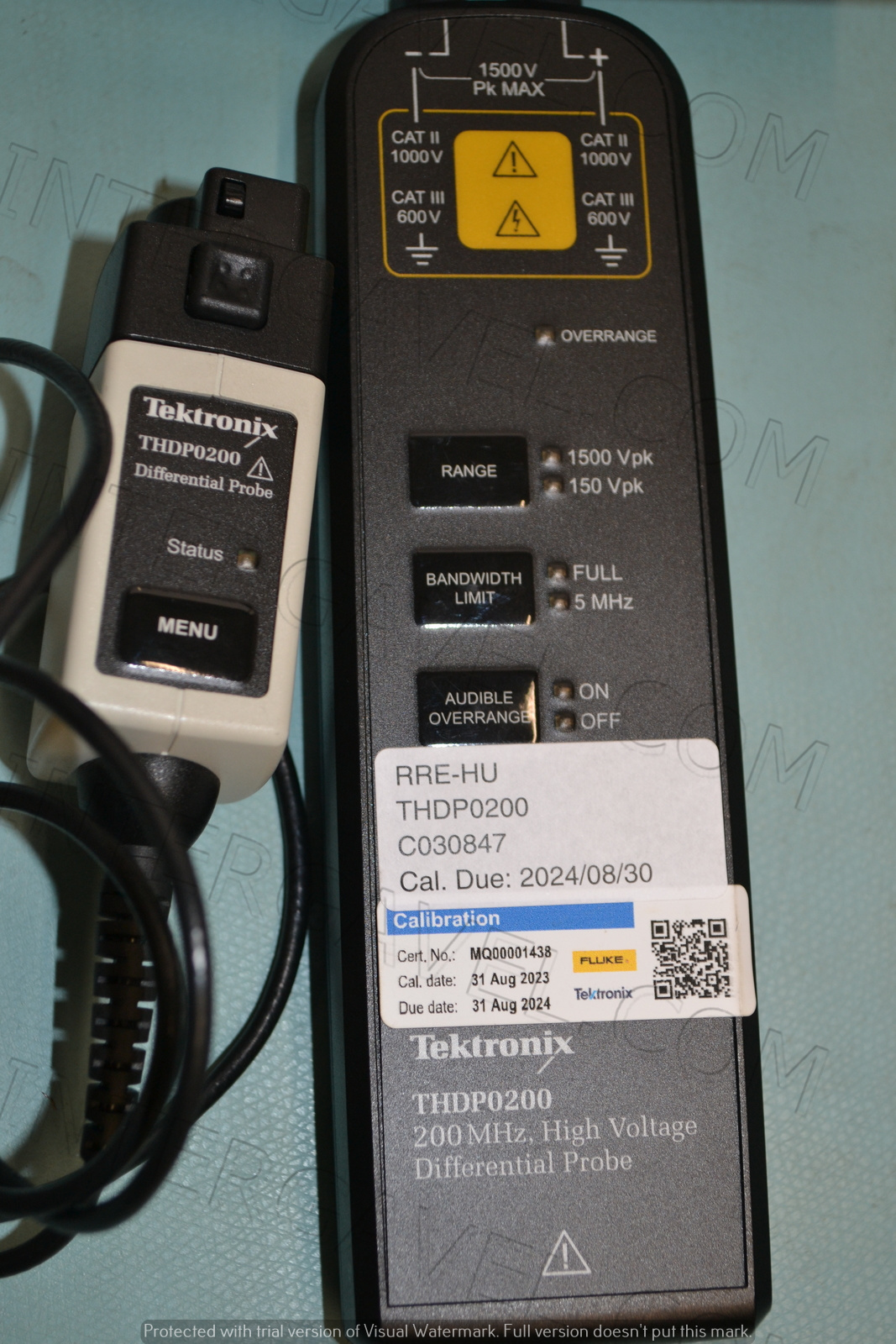 Tektronix magasfeszültség differenciál mérő 2