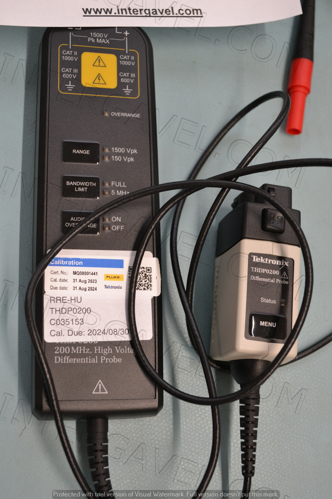 Tektronix magasfeszültség differenciál mérő 2