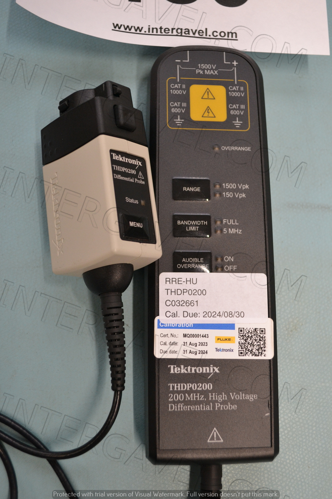 Tektronix magasfeszültség differenciál mérő 2