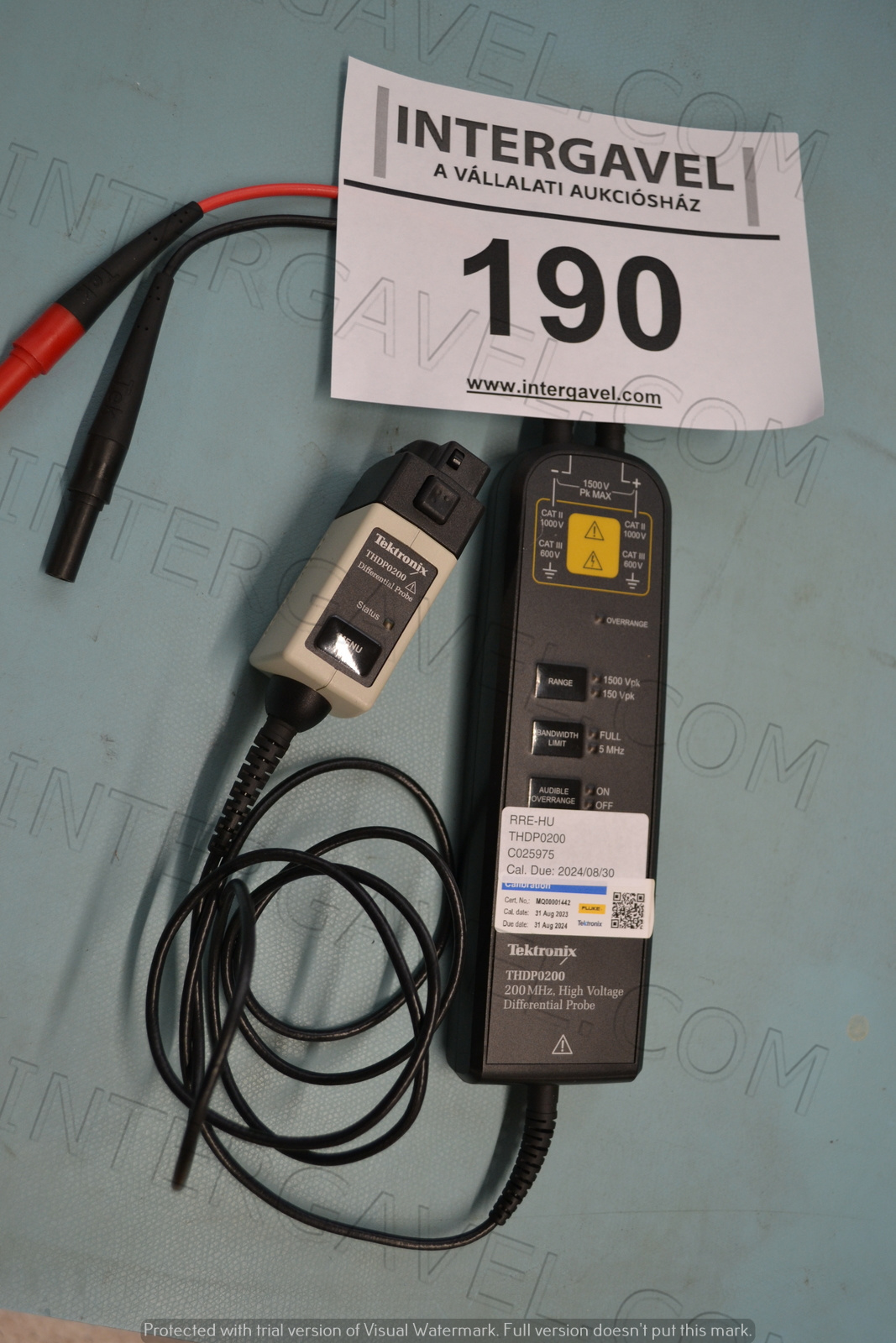 Tektronix magasfeszültség differenciál mérő