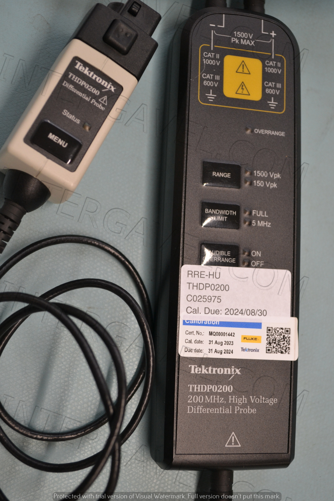 Tektronix magasfeszültség differenciál mérő 2