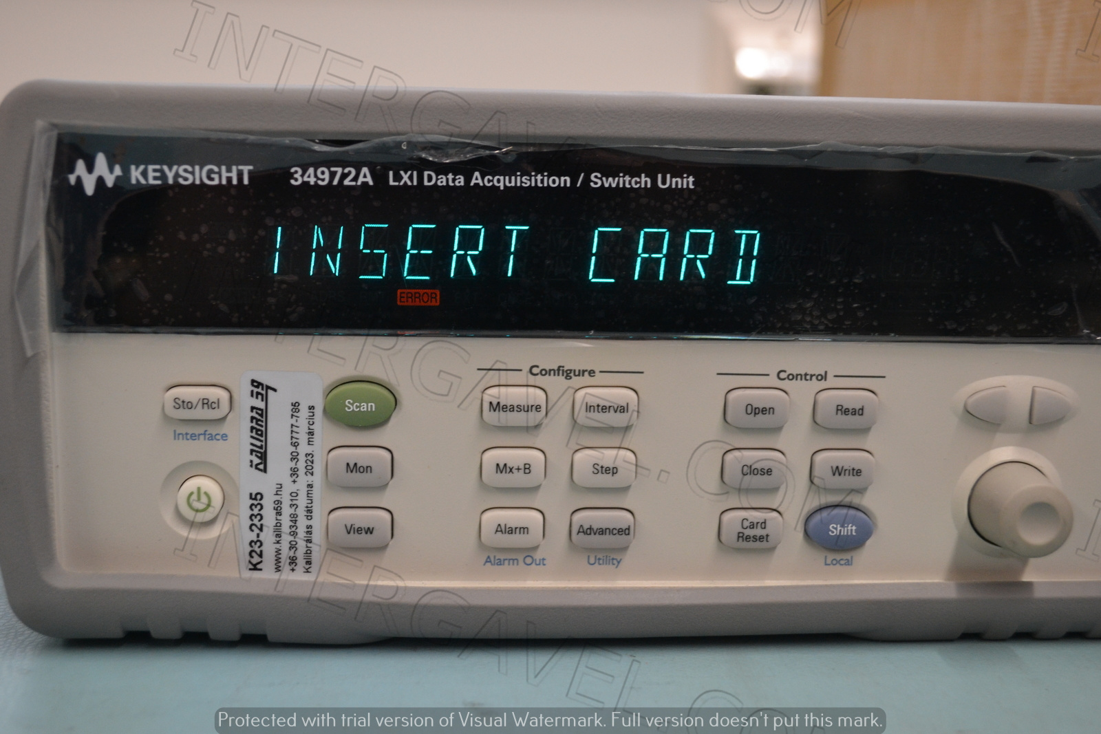 Keysight adatgyűjtő 2