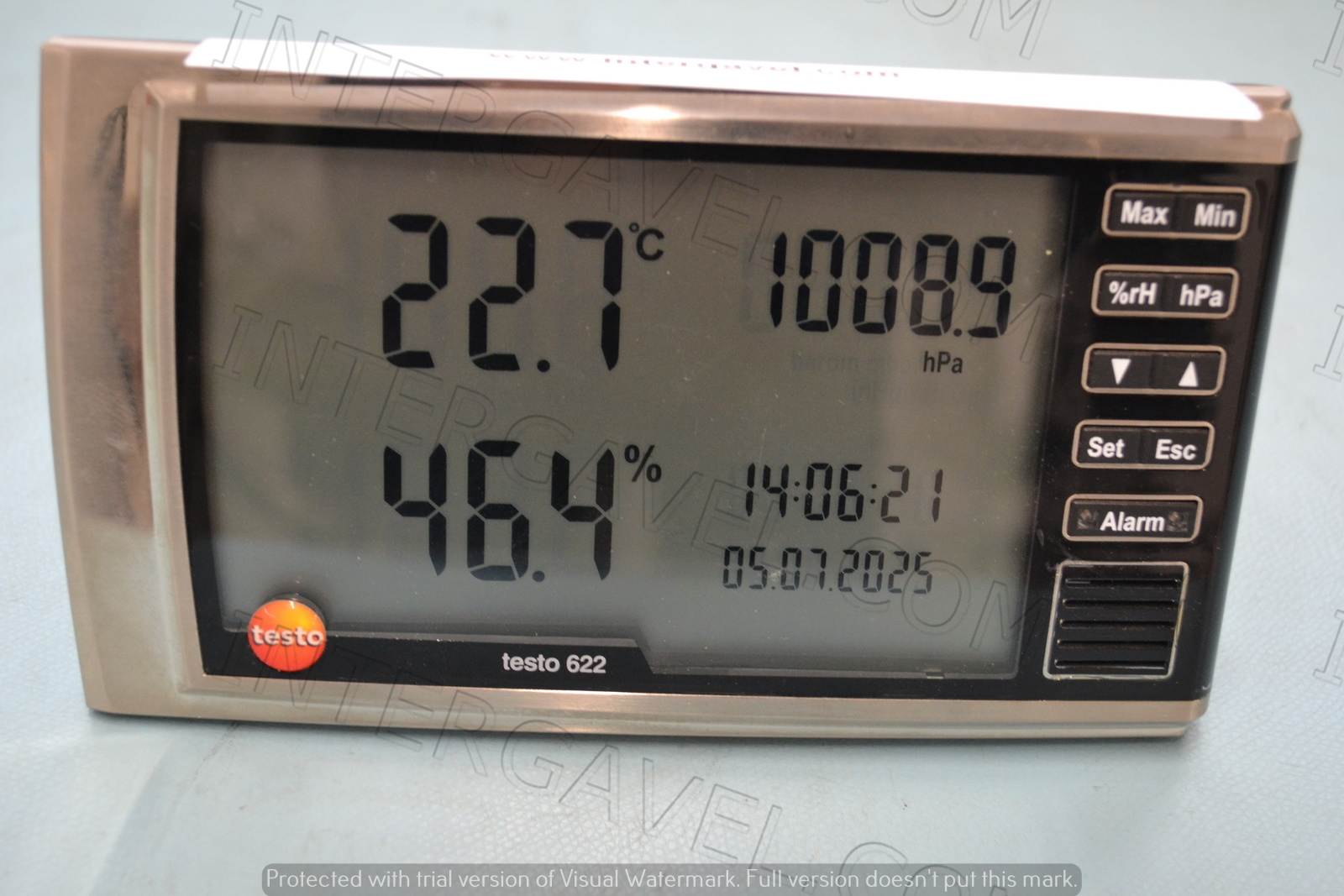 Testo higrométer nyomáskijelzővel 2