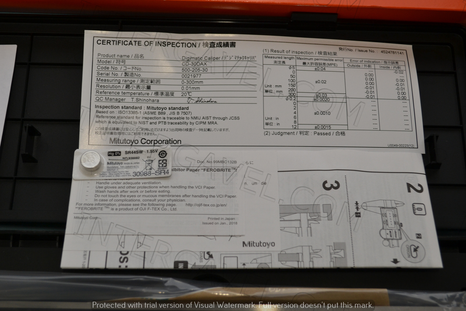 Mitutoyo tolómérő 4