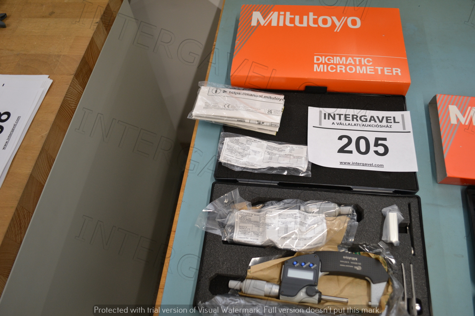 Mitutoyo tolómérő