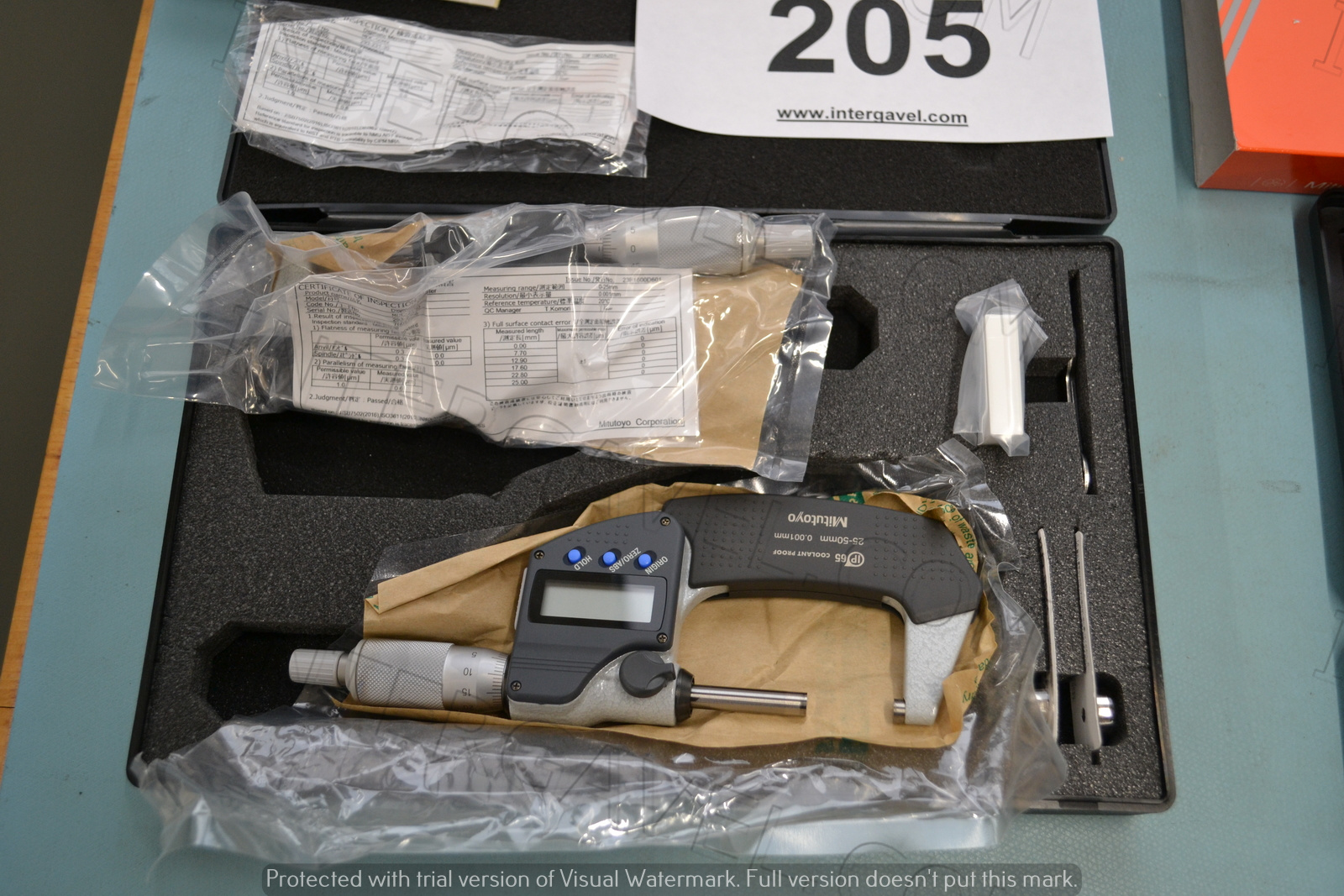 Mitutoyo tolómérő 2