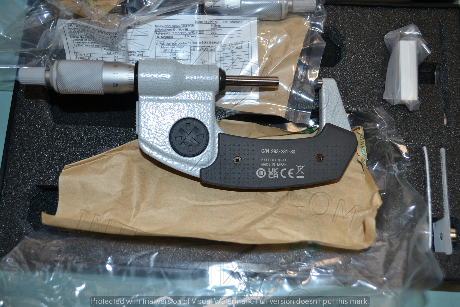 Mitutoyo tolómérő 3