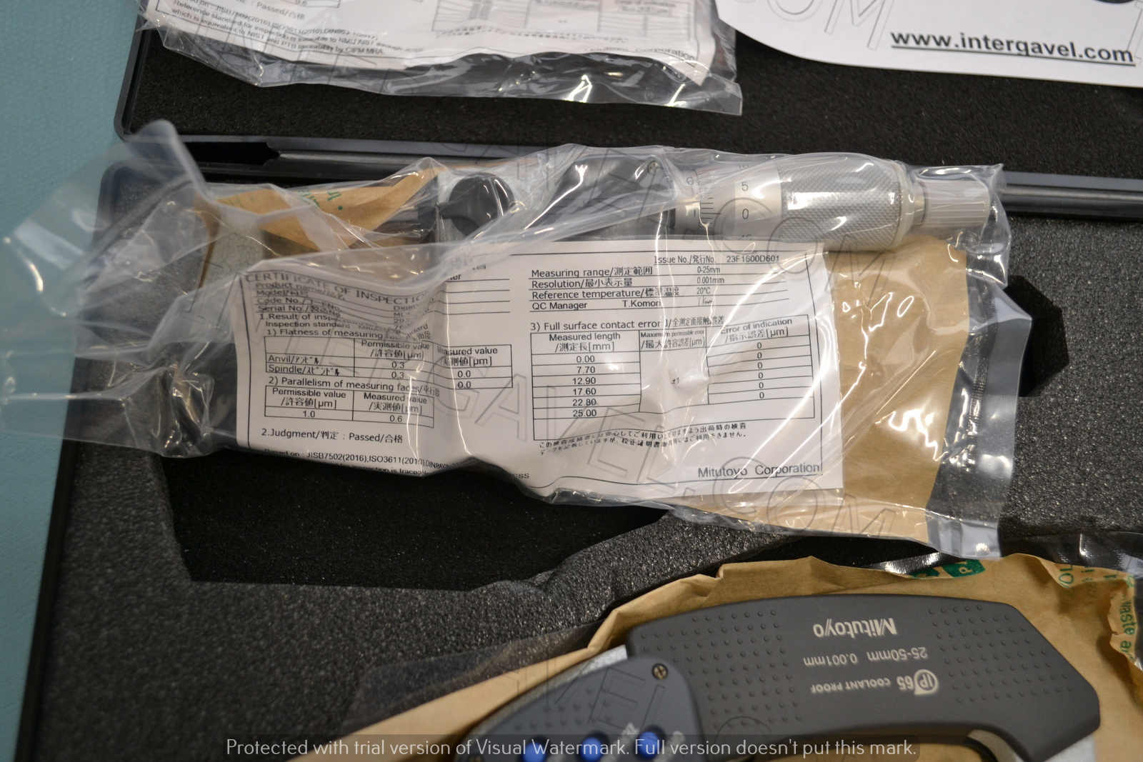 Mitutoyo tolómérő 4