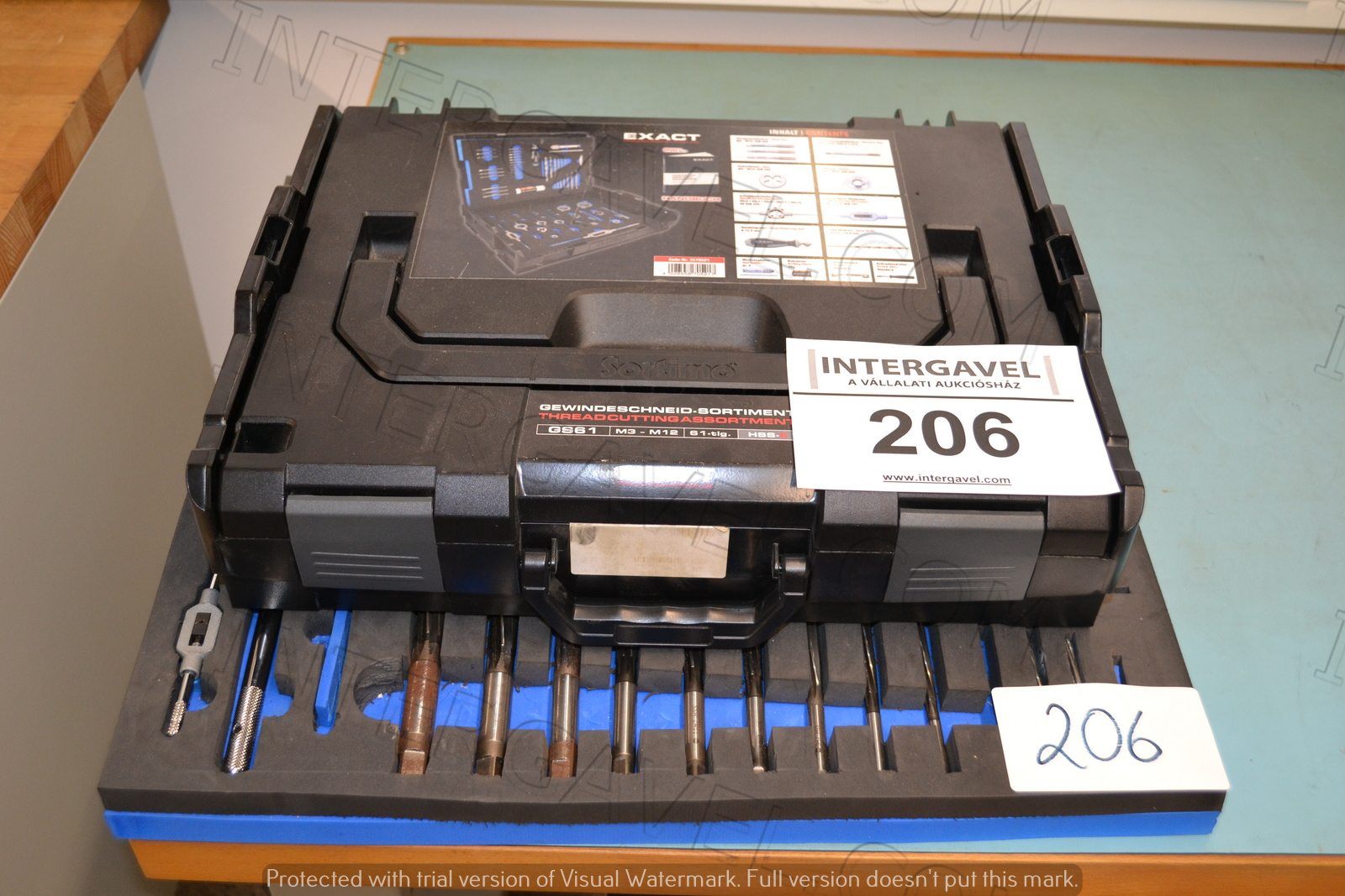 Menetmetsző készlet 8