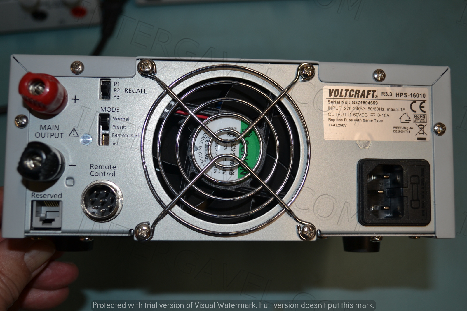 Voltcraft tápegység 3